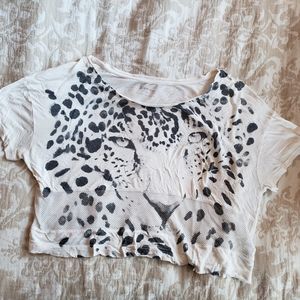 Express cropped shirt
